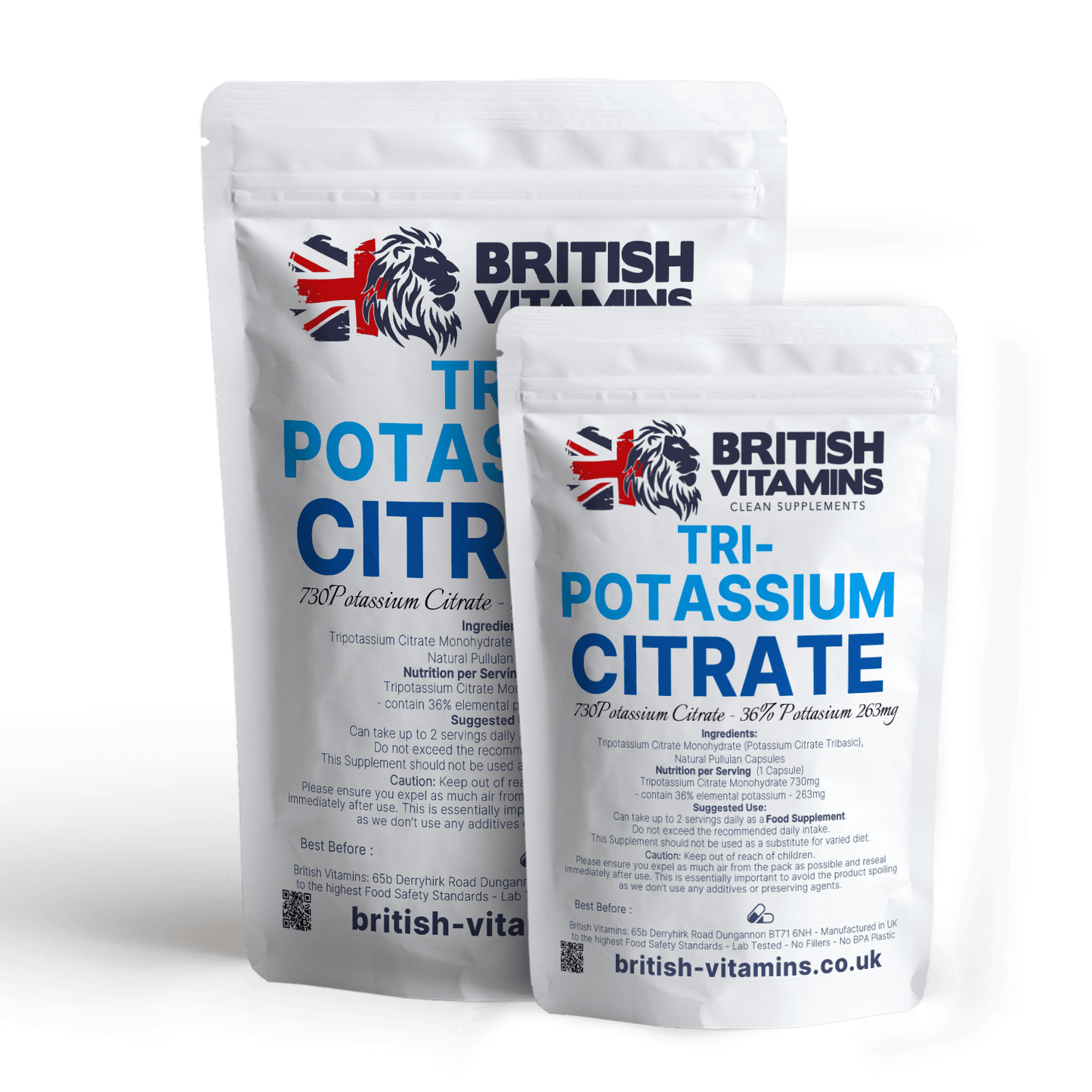 Potassium Citrate 730mg Health & Beauty:Vitamins & Lifestyle Supplements:Vitamins & Minerals British Vitamins