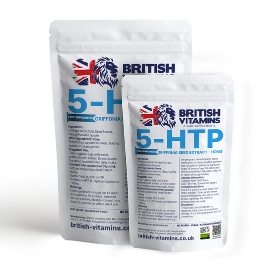 Griffonia Seed Extract – 105mg (Standardised to 30% 5HTP) Health & Beauty:Vitamins & Lifestyle Supplements:Vitamins & Minerals British Vitamins