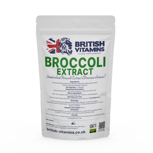Broccoli Extract British Vitamins 5 capsules (sample)