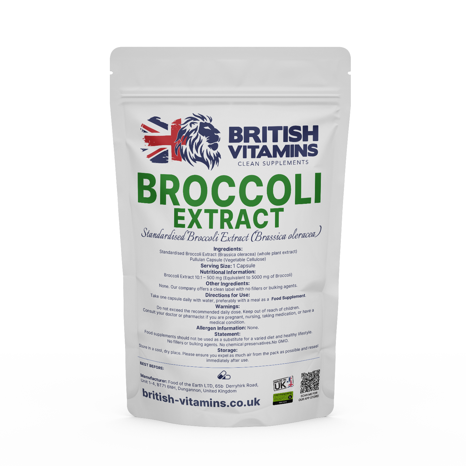 Broccoli Extract British Vitamins