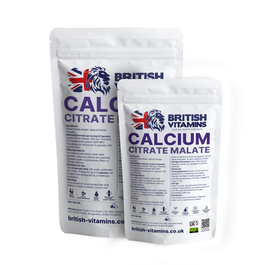Calcium Citrate Malate British Vitamins