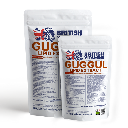 Guggul Lipid Extract 500mg British Vitamins