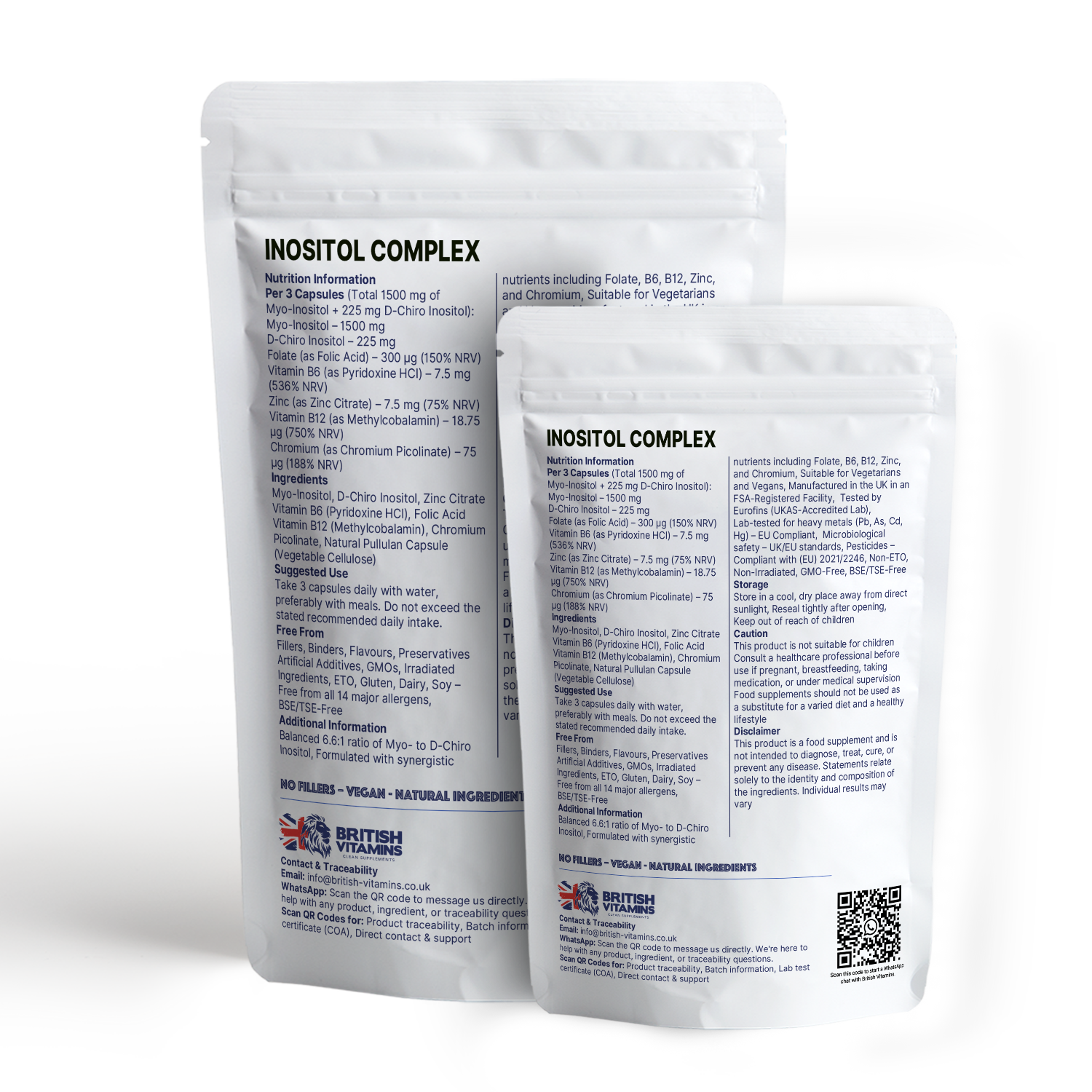 Inositol Complex British Vitamins