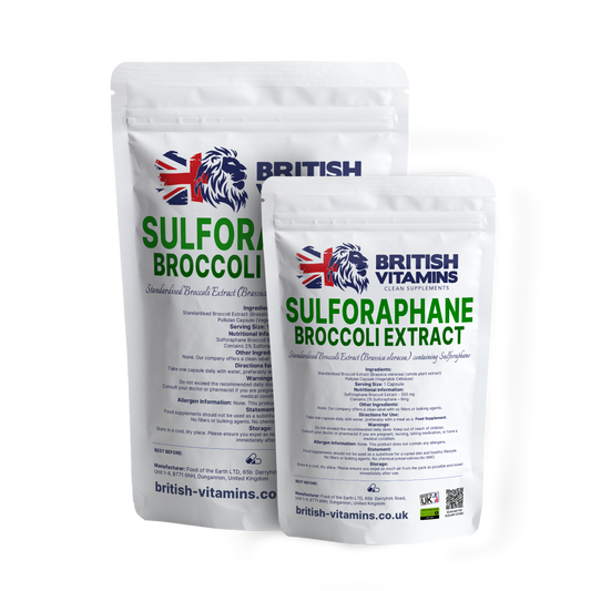 Broccoli Extract 300mg – Standardized Sulforaphane (Brassica oleracea) Health & Beauty:Vitamins & Lifestyle Supplements:Vitamins & Minerals British Vitamins