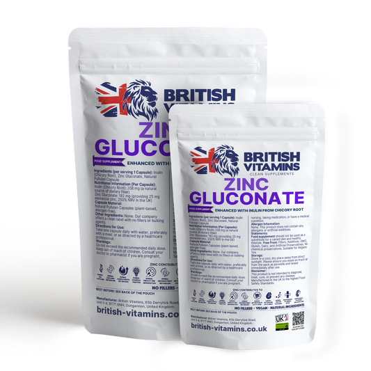 Zinc Gluconate – 25mg Elemental Zinc per Capsule/Zinc Gluconate 25mg Elemental Zinc – 200g Pure Powder – Vegan, No Fillers, Health & Beauty:Vitamins & Lifestyle Supplements:Vitamins & Minerals British Vitamins