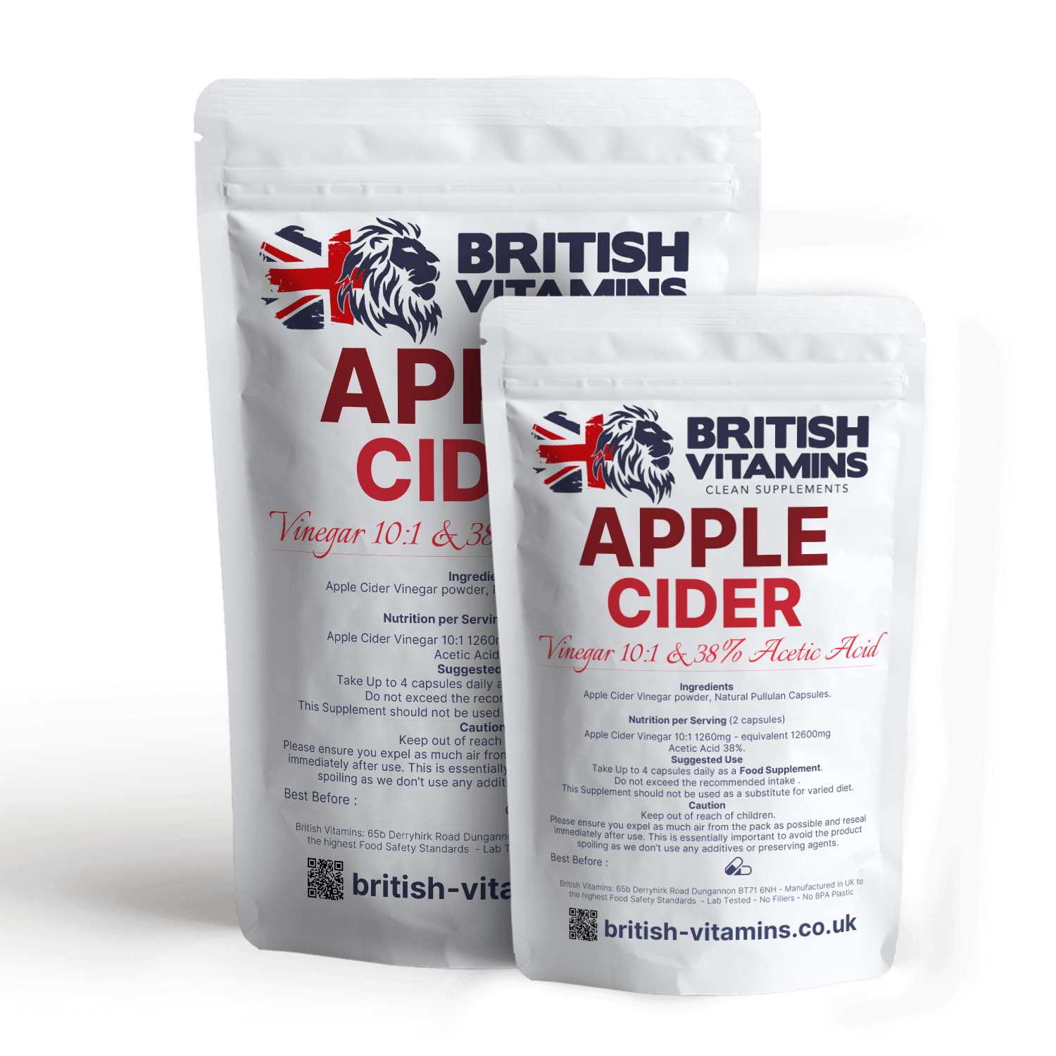Apple Cider Vinegar Capsules Health & Beauty:Vitamins & Lifestyle Supplements:Vitamins & Minerals British Vitamins
