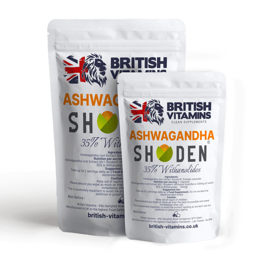 Ashwagandha Shoden Health & Beauty:Vitamins & Lifestyle Supplements:Vitamins & Minerals British Vitamins