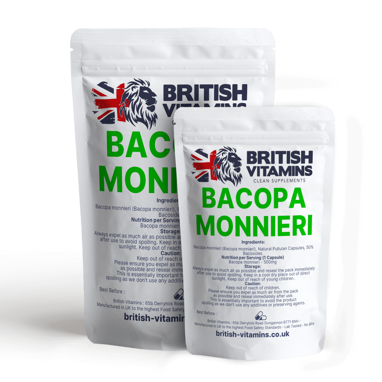 Bacopa Monnieri Capsule Extract Health & Beauty:Vitamins & Lifestyle Supplements:Vitamins & Minerals British Vitamins