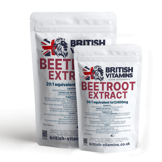 Beetroot Clean 620mg Natural Vegan Capsules Health & Beauty:Vitamins & Lifestyle Supplements:Vitamins & Minerals British Vitamins 5 Capsules