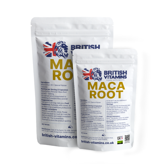 Maca Extract natural capsules Health & Beauty:Vitamins & Lifestyle Supplements:Vitamins & Minerals British Vitamins