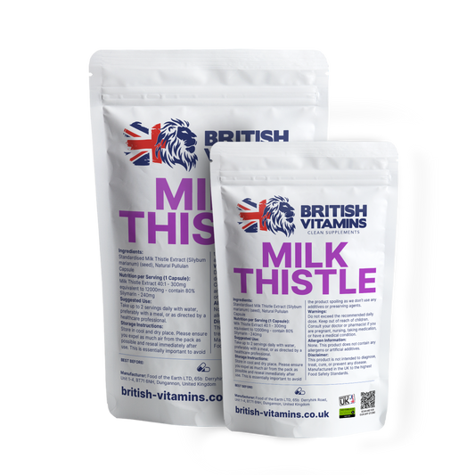 Milk Thistle 300mg 8o% silymarin Health & Beauty:Vitamins & Lifestyle Supplements:Vitamins & Minerals British Vitamins