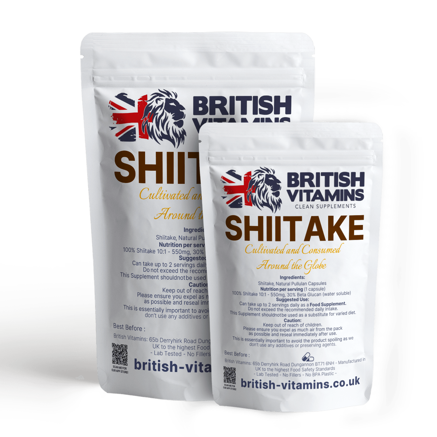 Shiitake Mushroom Extract 10:1 – 30% Beta Glucans Health & Beauty:Vitamins & Lifestyle Supplements:Vitamins & Minerals British Vitamins