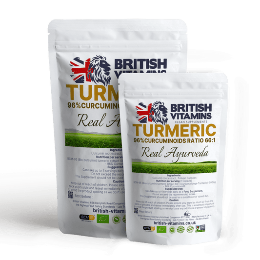 Turmeric Curcumin 580mg 66/1 extract 96% Curcuminoids Health & Beauty:Vitamins & Lifestyle Supplements:Vitamins & Minerals British Vitamins