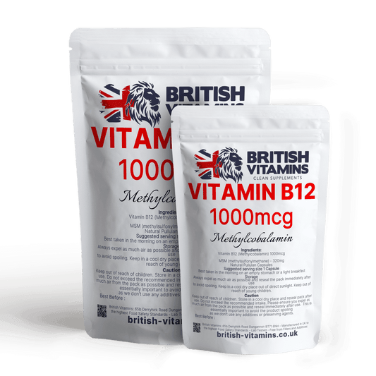 Vitamin B12 Methylcobalamin 1000mcg Health & Beauty:Vitamins & Lifestyle Supplements:Vitamins & Minerals British Vitamins