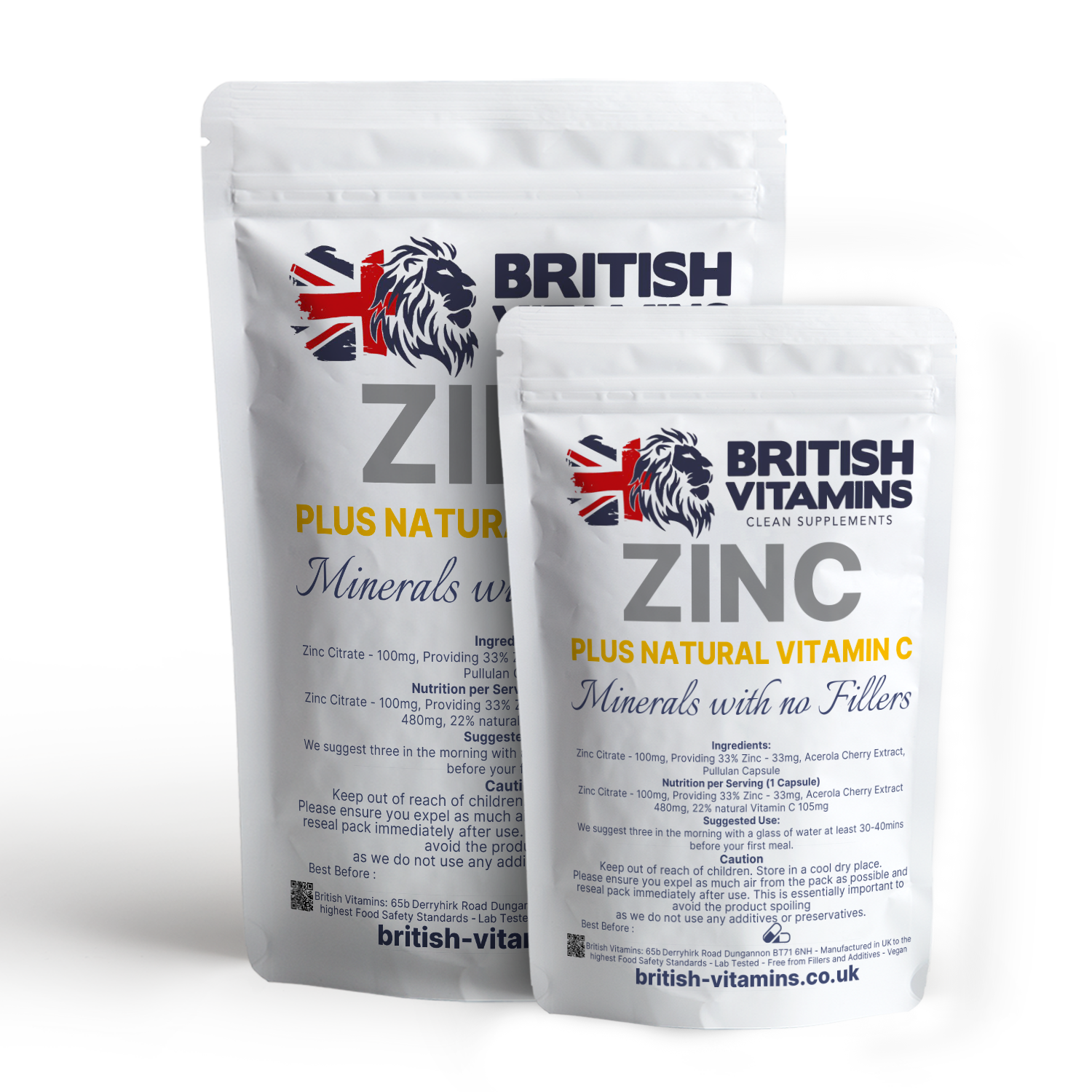 Zinc with Natural Vitamin C Health & Beauty:Vitamins & Lifestyle Supplements:Vitamins & Minerals British Vitamins
